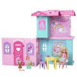 Mattel Barbie Aufklappbares Chelsea Pop-Up-Haus Jfw49