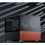 Jonsbo V12 Pc Carcasa, Mini-Tower, Micro-Atx - Negro