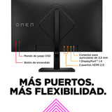 EAN 5715063732571 - OMEN by HP 27q pantalla para PC 68,6 cm (27") 2560 x 1440 Pixeles Quad HD LCD Negro imagen 3