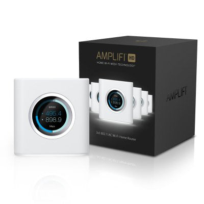 EAN 0810354026096 - AmpliFi HD Mesh Router router inalámbrico Gigabit Ethernet Doble banda (2,4 GHz / 5 GHz) Blanco imagen 1