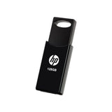 Pendrive Hp 128gb Usb 2.0 V212w Negro Tapa Deslizante/Plastico Hpfd212b-128