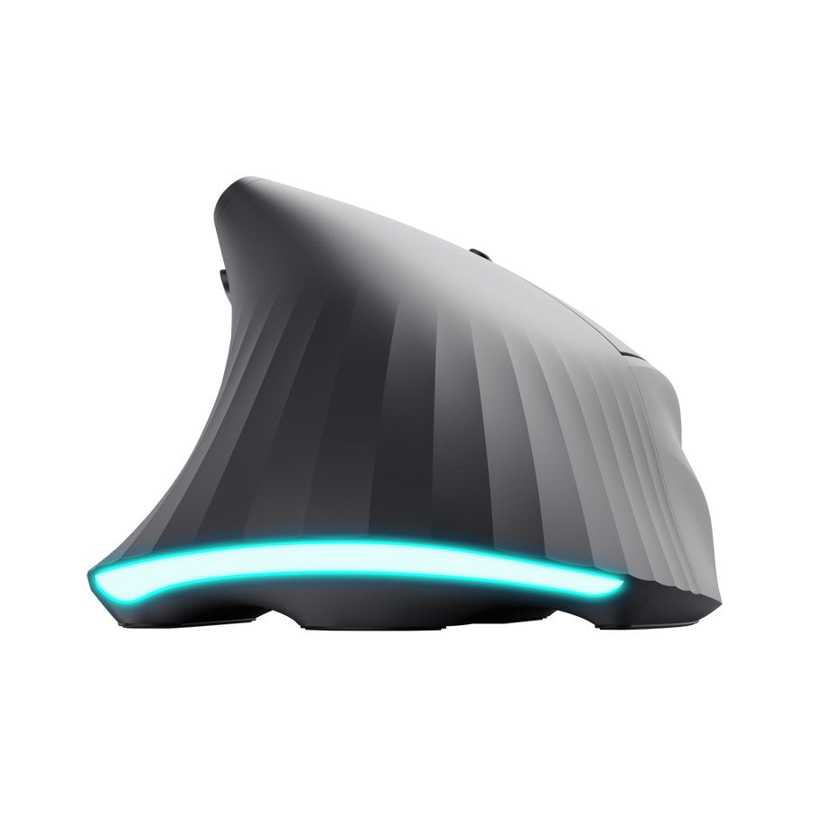 Ratón Vertical Gaming Inalámbrico Trust Gaming Gxt 145 Rexxa 26024 Hasta 12800 Dpi