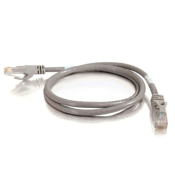 C2g Cat6a Booted Shielded (Stp) Network Patch Cable Cable De Interconexión Rj-45 (M) A Rj-45 (M) 7 M Stp Cat 6a Moldeado Sin Enganches Trenzado Gris