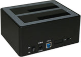 6,35 8,89cm 2,5pulgadas 3,5pulgadas Sata Hdd Ssd Docking Station Usb 3.2 Gen 1 Hdd-Clone-Función