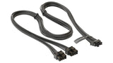 Seasonic 12vhpwr Pcie 5.0 Adaptador Cable - Negro
