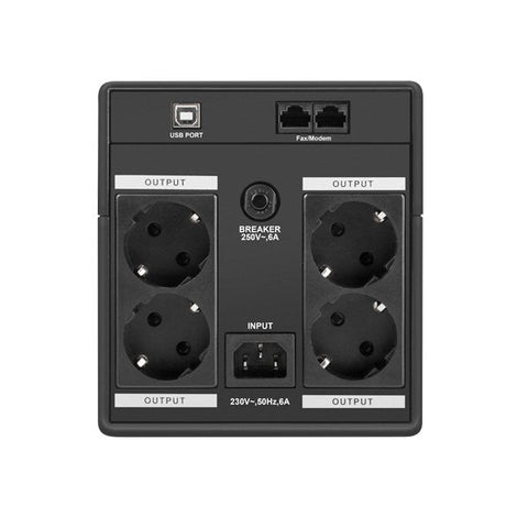 EAN 5901969406573 - Armac H/1500F/LED sistema de alimentación ininterrumpida (UPS) Línea interactiva 1,5 kVA 4 salidas AC imagen 6