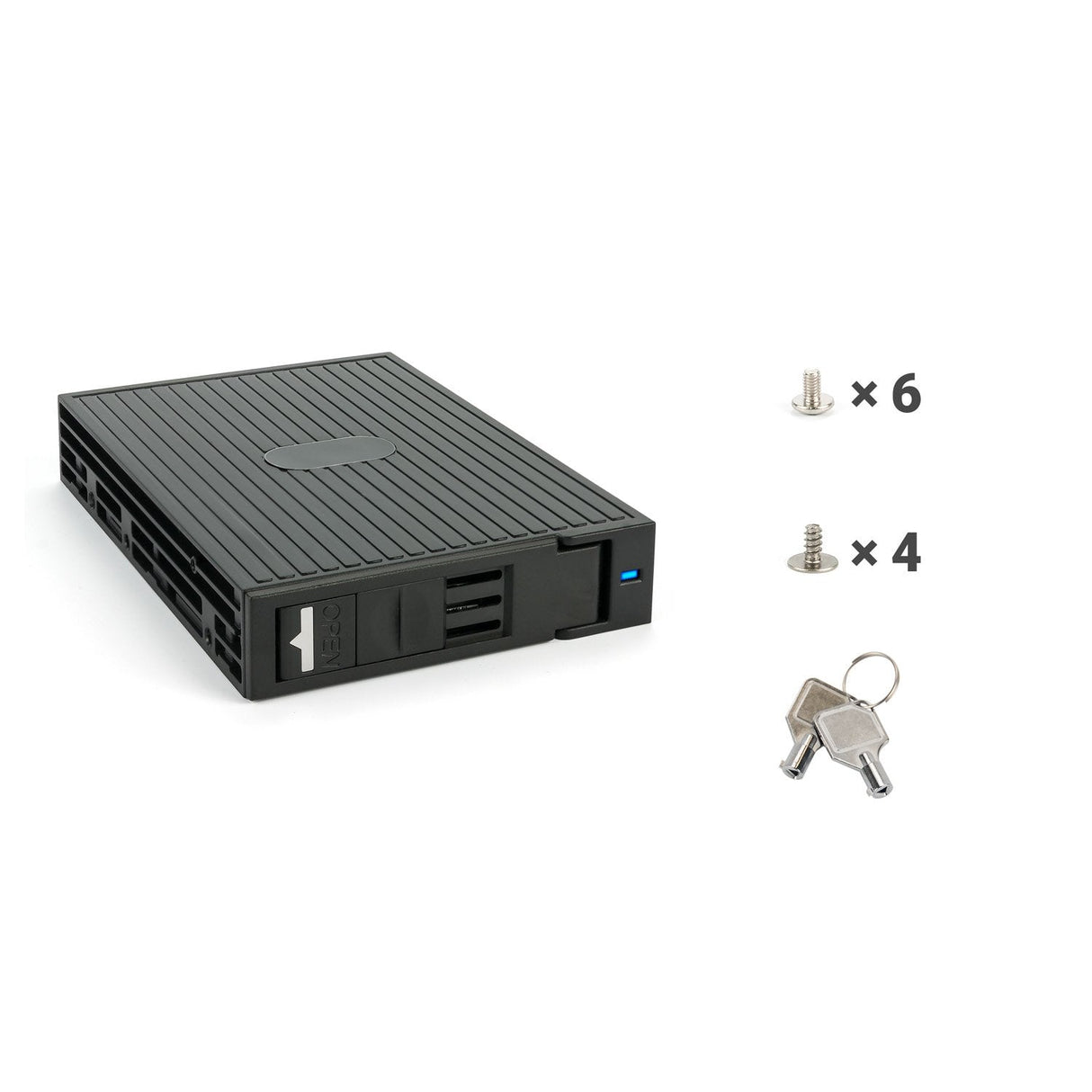 Fantec Mr-25, 2,5" Sata Y Sas Hdd/Ssd Caddy