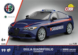 Cobi Giulia Quadrifoglio Carabinieri (Massstab 1:35) Cobi-24654