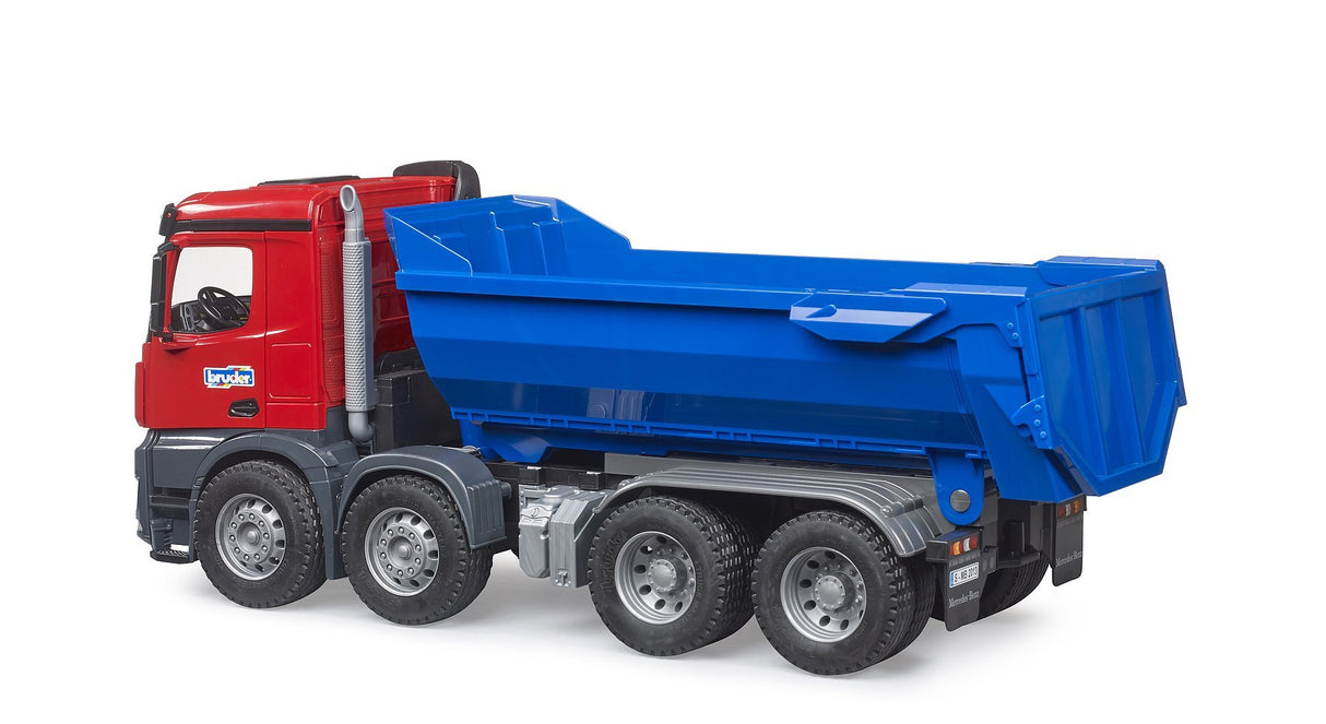 Bruder Mercedes Benz Arocs Halfpipe Camión Volquete, Modelo De Vehículo 3621