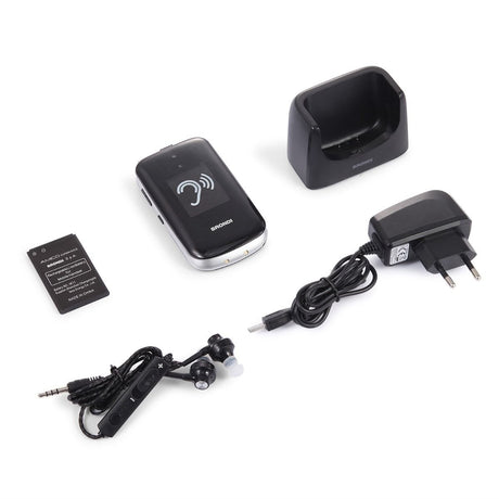 EAN 8015908770902 - Brondi Amico Supervoice 7,11 cm (2.8") Negro Teléfono para personas mayores imagen 7