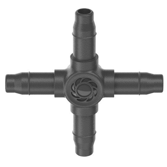 Gardena Micro-Drip-System Travesaño De 4,6 Mm (3/16"), Conexión (Gris Oscuro, 10 Piezas, Modelo 2023) 13214-20