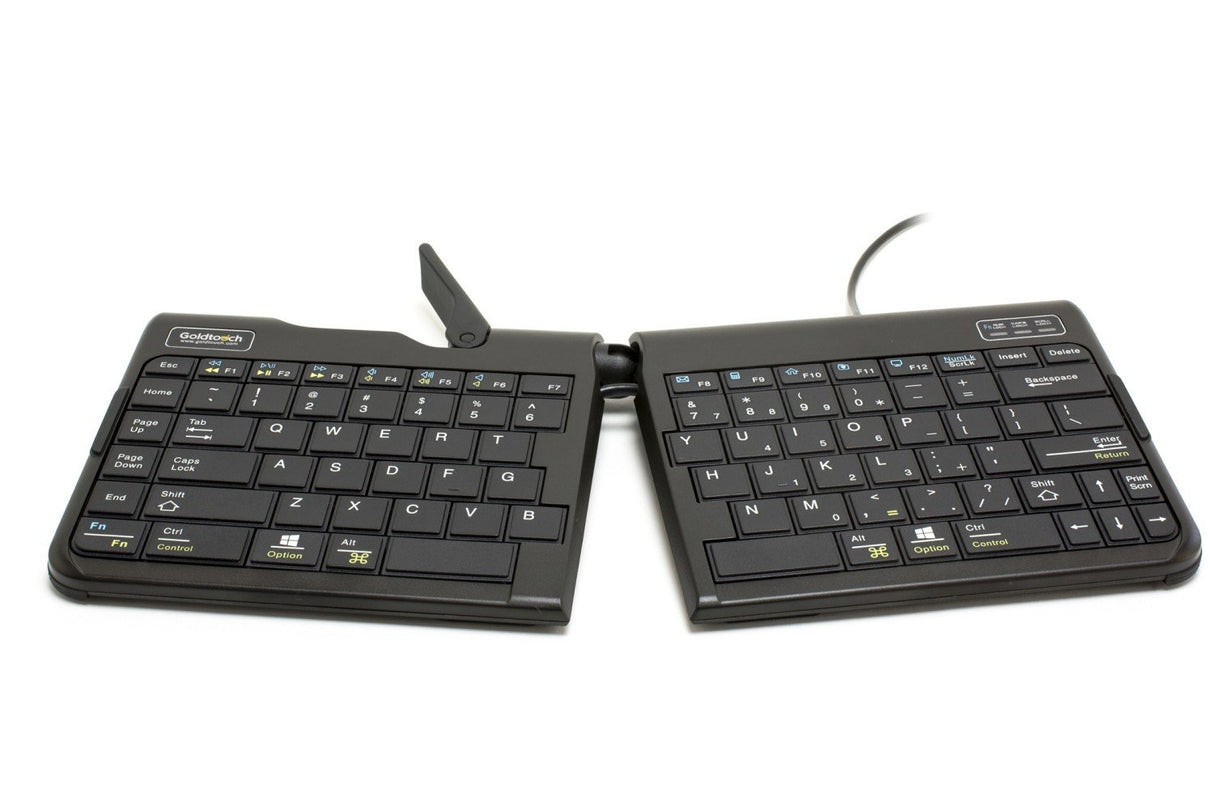 EAN 8717399995146 - BakkerElkhuizen Goldtouch Travel Go2 Wired teclado Oficina USB QWERTZ Alemán Negro imagen 2