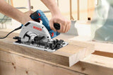 Sierra Circular Bosch Professional Gks 55+ Gce Professional Azul, 1.350 W, L-Boxx, Carril Guía Fsn 1400 0615990m91