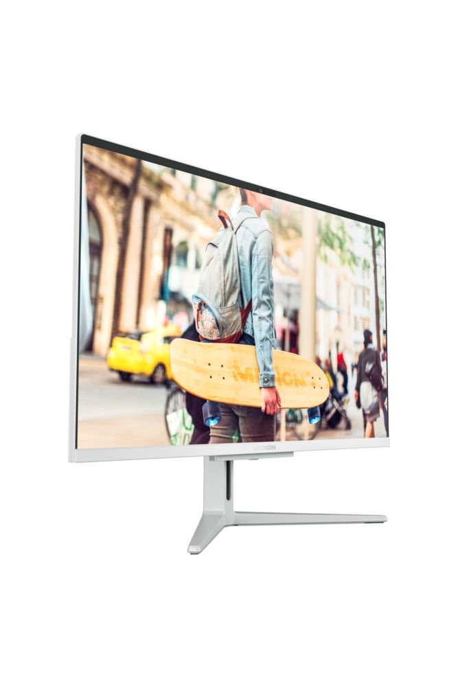 All In One Medion Akoya E23405 Md62581 23.8" 1920 X 1080 Pixeles  4 Gb Ddr4-Sdram 128 Gb Ssd W11 Home Wi-Fi 5 (802.11ac) Plata