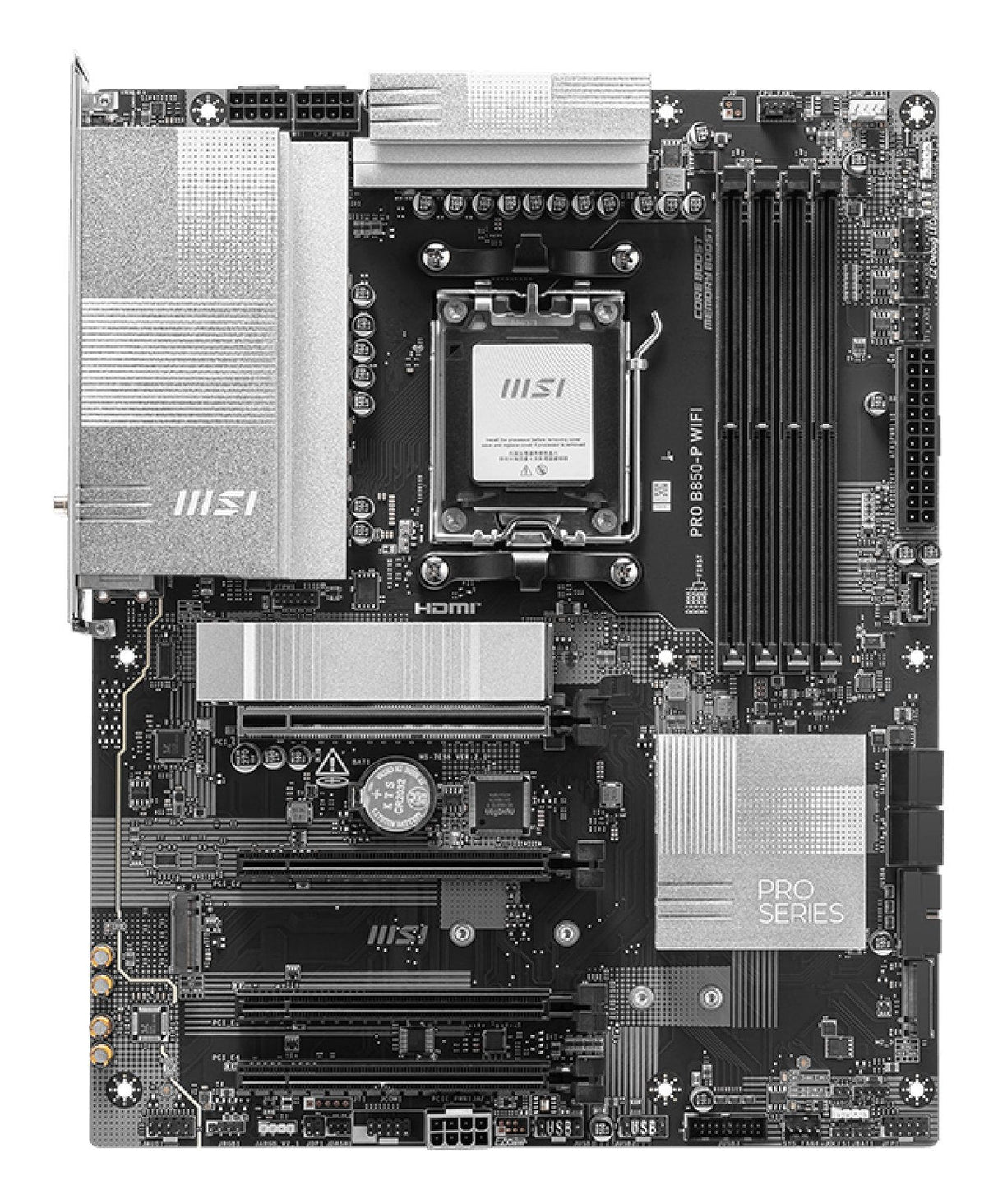 EAN 4711377286046 - MSI PRO B850-P WIFI placa base AMD B850 Zócalo AM5 ATX imagen 2