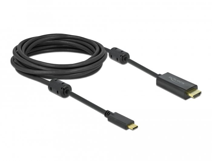Delock Cable Usb Tipo-C -> Hdmi Activo (Dp Alt Mode) 4k 60 Hz 5 M
