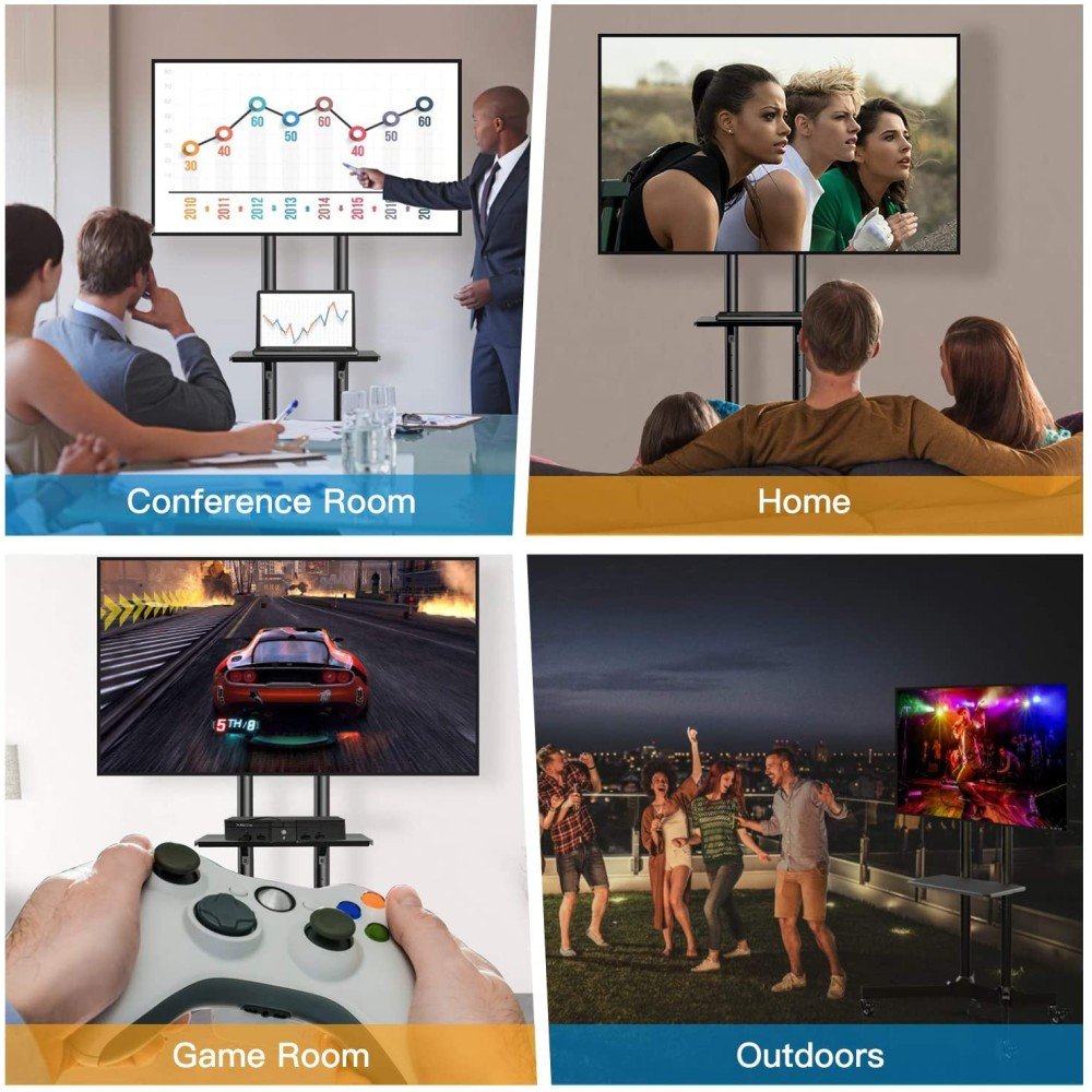 EAN 8059018364477 - Techly ICA-TR216T soporte para TV 177,8 cm (70") Negro imagen 8