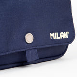Milan Portatodo 4 Cremalleras Con Solapa 1918 Azul