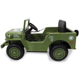 Jamara Ride-On Jeep Willys Base Army Verde 3+