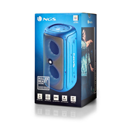 EAN 8435430622195 - NGS ROLLER BEAST Altavoz portátil estéreo Azul 32 W imagen 8