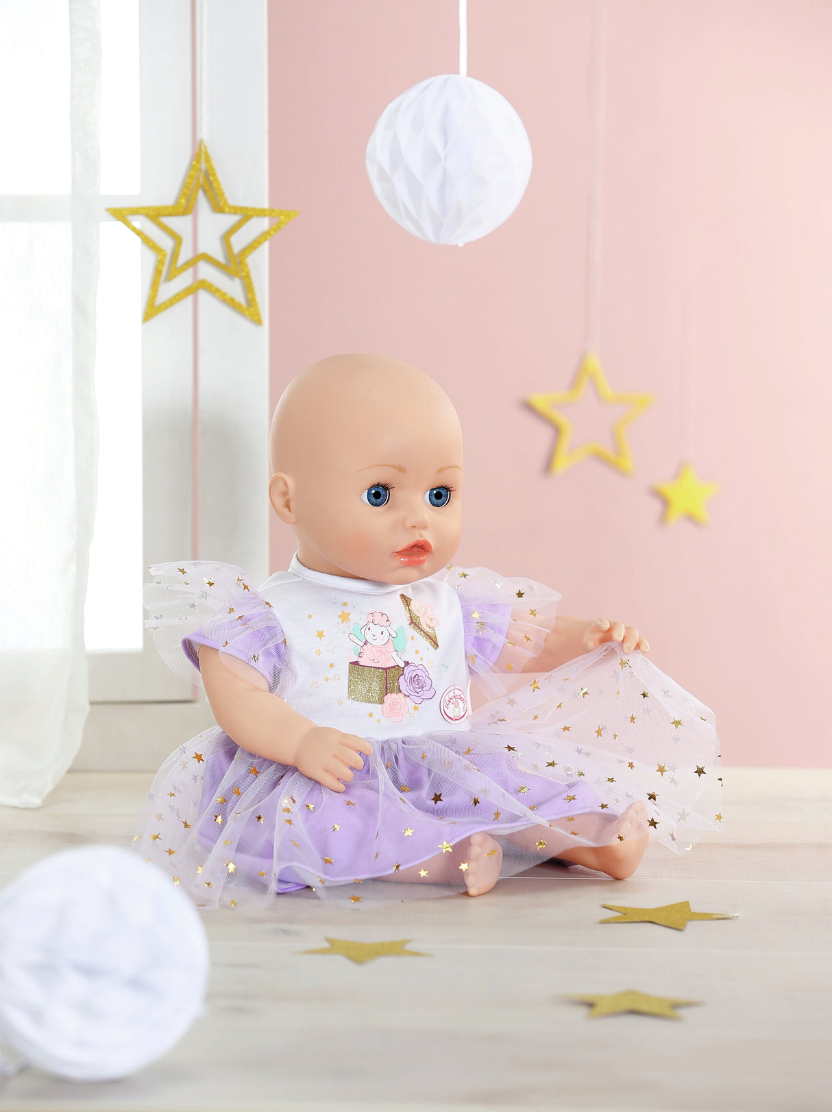 EAN 4001167710296 - Baby Annabell Lilac Tutu Dress 43cm Vestido para muñecas imagen 3