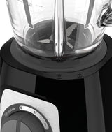 Licuadora Tefal Bl438831 Blendforce 800 W, Jarra Vidrio 1,25 L, Pica Hielo, Negro