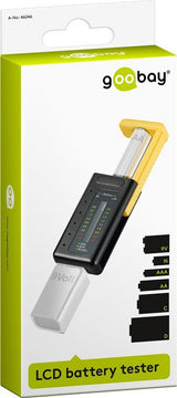 Tester De Pilas Con Display Aaa, Aa, 9v  Goobay