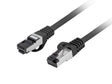EAN 5901969440577 - Lanberg PCF8-10CU-0025-BK cable de red Negro 0,25 m Cat8.1 S/FTP (S-STP) imagen 1