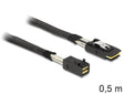 EAN 4043619833887 - DeLOCK 83388 cable Serial Attached SCSI (SAS) 0,5 m Negro imagen 1