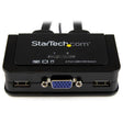 EAN 0065030858625 - StarTech.com SV211USB interruptor KVM Negro imagen 2