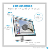 EAN 0194850803437 - HP E-Series E24i G4 WUXGA Monitor pantalla para PC 61 cm (24") 1920 x 1200 Pixeles LCD Negro imagen 6