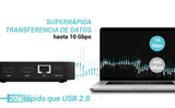 EAN 8595611707742 - i-tec USB-C Dual HDMI Docking Station with Power Delivery 100 W + Universal Charger 100W imagen 11