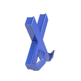 Novus Dahle 95550 Imán Mega Magnet Cruz Xl 9x9cm C/Ganchos Azul