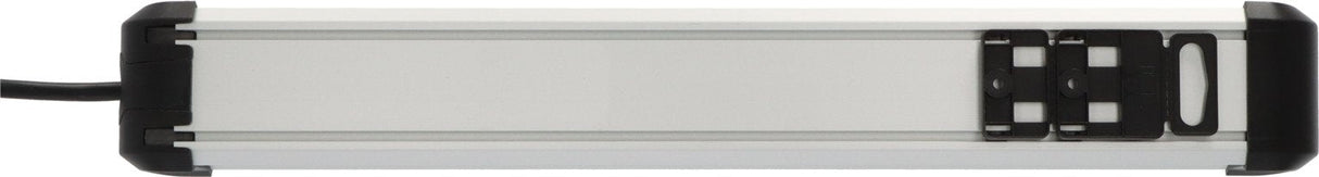 Regleta Brennenstuhl 1391030601 Base Múltiple 3 M 6 Salidas Ac Interior Negro, Plata