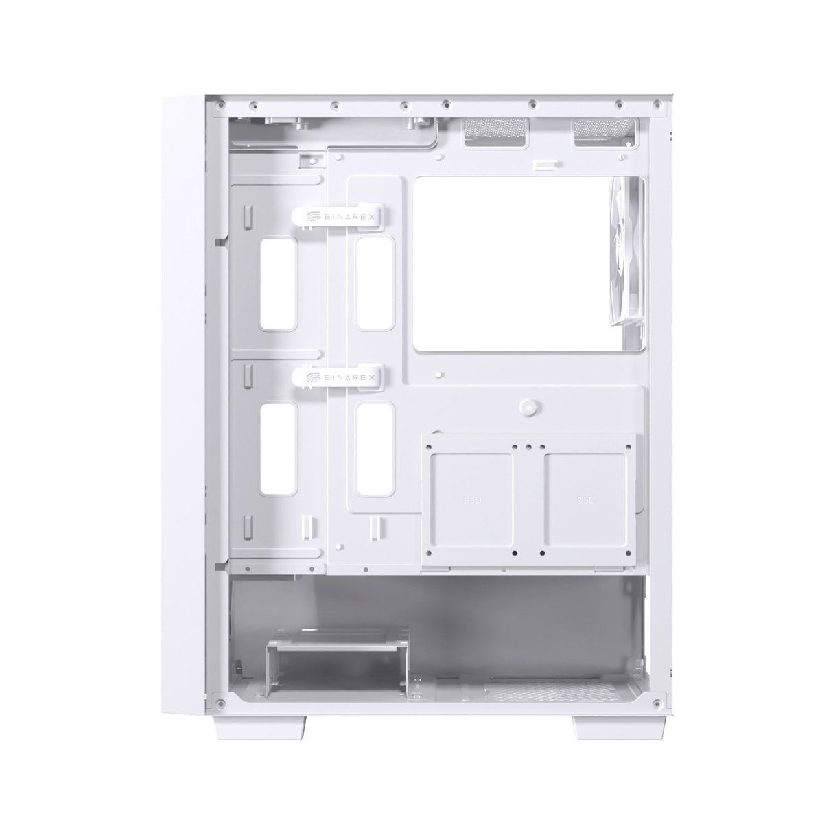 Caja Atx Semitorre Einarex P100 Core Blanca Excs-Pl-100c-W