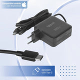 EAN 8435364319918 - iggual PD 100W Universal Negro Corriente alterna Carga rápida Interior imagen 3