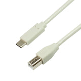 Logilink - Usb 2.0 Connection Cable, Usb-C Male To Usb-B Male, 1m