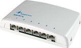 Patch Panel 6xtp, Cat6a, 250mhz, De Superficie, Blanco Alpino, Apilable,