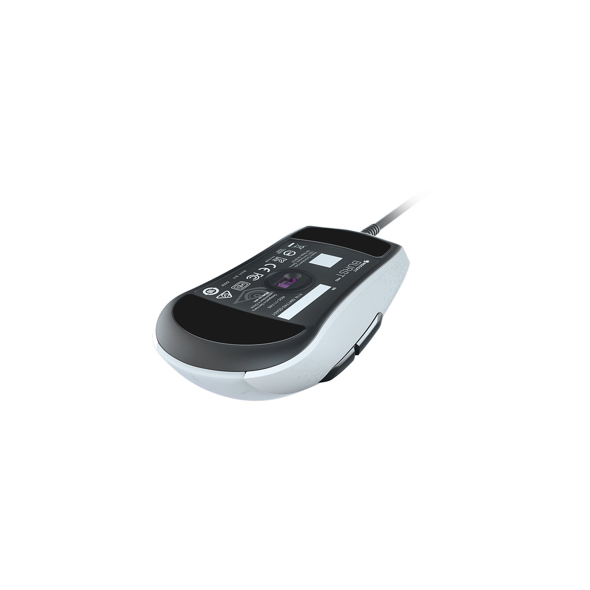 Raton Para Juegos Roccat Burst Core Blanco Rgb