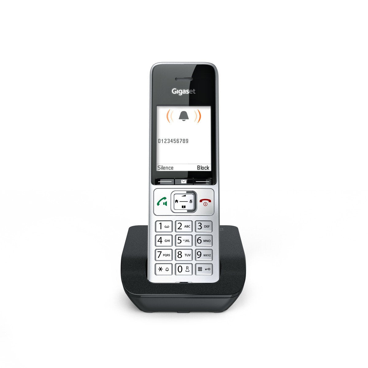 Gigaset Comfort 500 Plata Negro