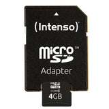 Intenso Micro Sd 4gb Clase10 Con Adaptador