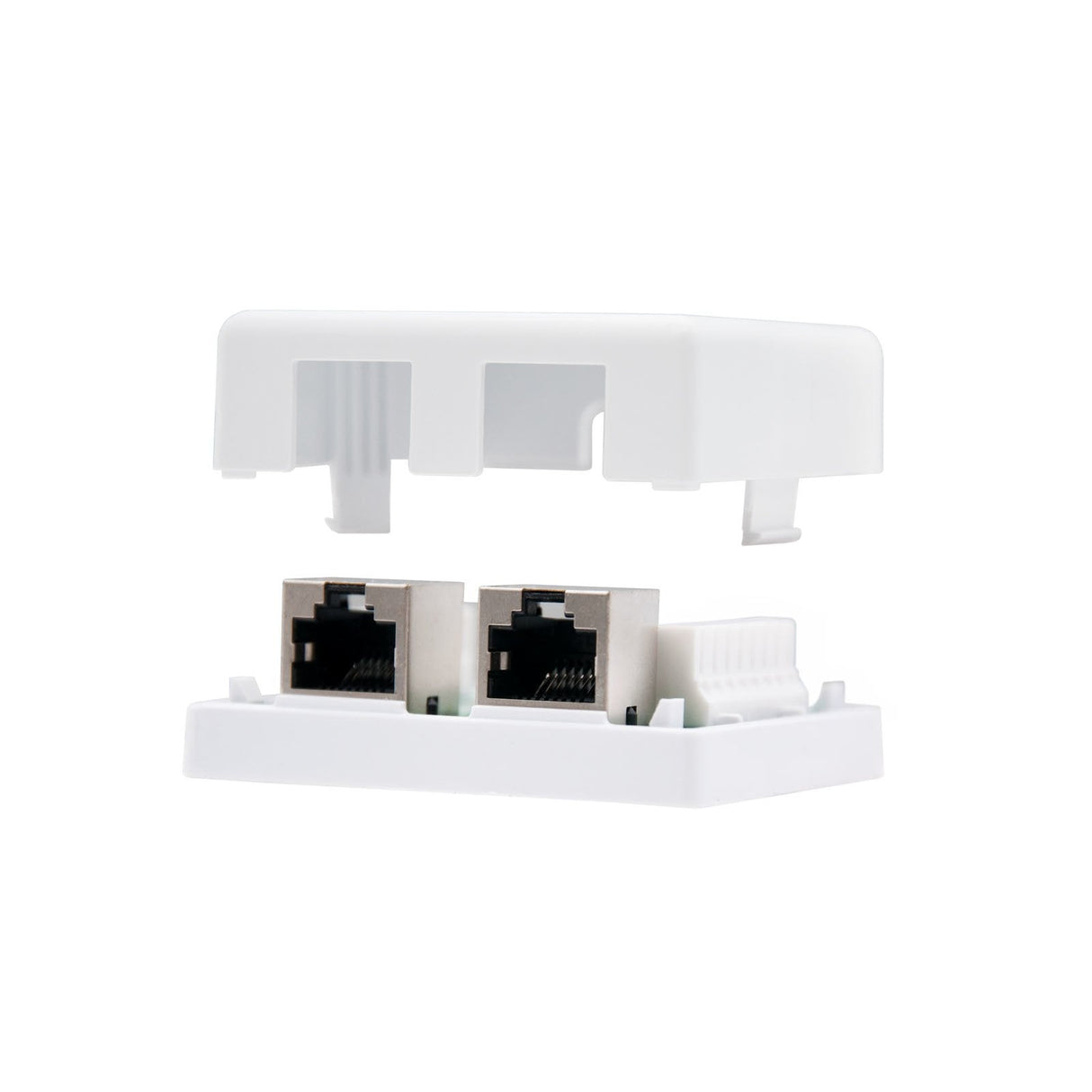 Nanocable Roseta De Superficie Rj45 Cat.5e Ftp 2 Tomas
