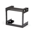 EAN 0065030834148 - StarTech.com RK812WALLO armario rack Bastidor de pared Negro imagen 1