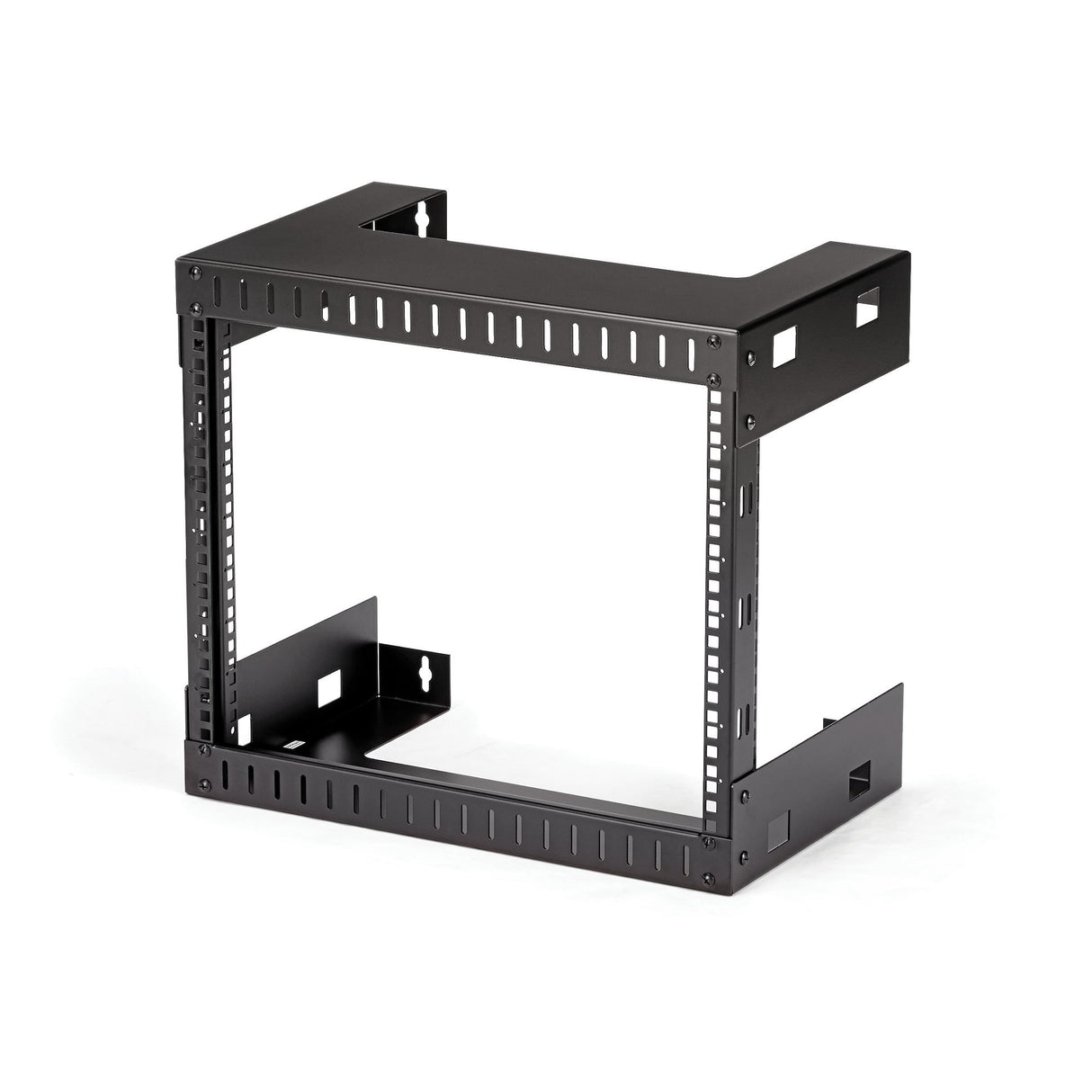 EAN 0065030834148 - StarTech.com RK812WALLO armario rack Bastidor de pared Negro imagen 1