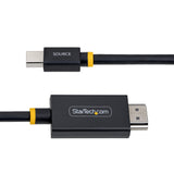 Startech.Com Cable Adaptador Mini Displayport Macho A Hdmi Macho 2 M Negro Activo Admite 4k60hz