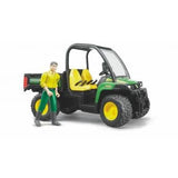 EAN 4001702024901 - BRUDER John Deere Gator XUV 855D with driver imagen 3