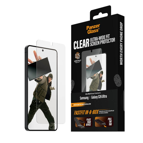 EAN 5715685033872 - PanzerGlass ® Screen Protector Samsung Galaxy S26 Ultra | Ultra-Wide Fit w. FASTFIT IN-A-BOX Protector de imagen 6