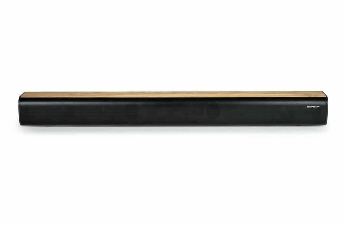 Thomson Barra De Sonido Bt 5.0 200w Madera/Negro Sb402bt