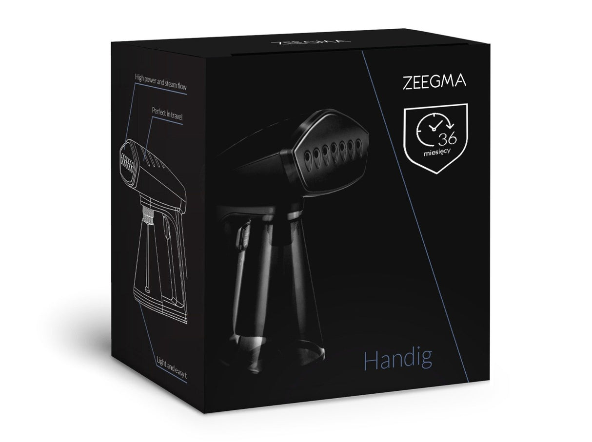 EAN 5902581657329 - ZEEGMA ZE-HANDIG BLACK vaporizador para ropa Vaporizador manual de prendas 0,26 L 1500 W Negro imagen 6