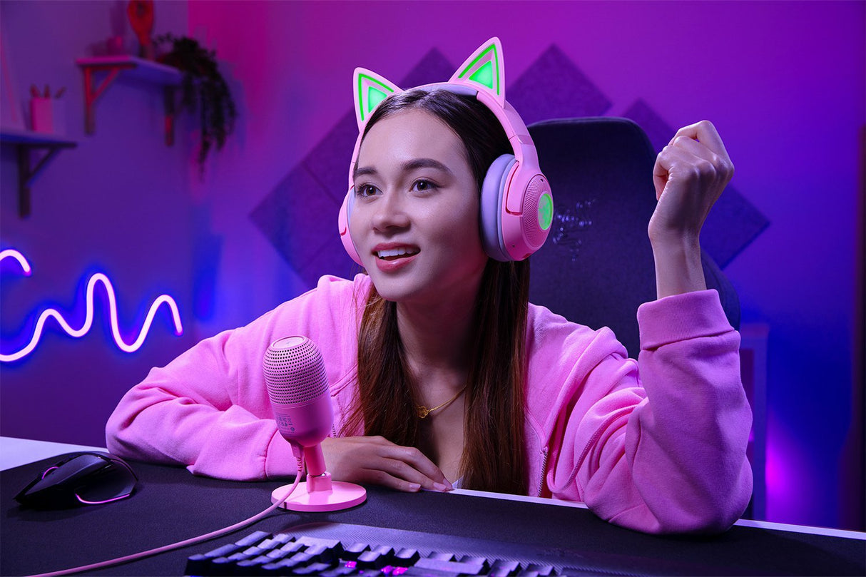 Micrófono Razer Seiren V3 Mini Quartz